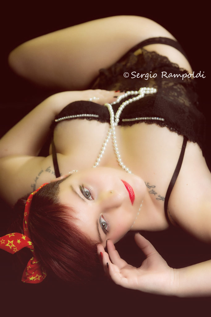 Modella Curvy foto di Sergio Rampoldi